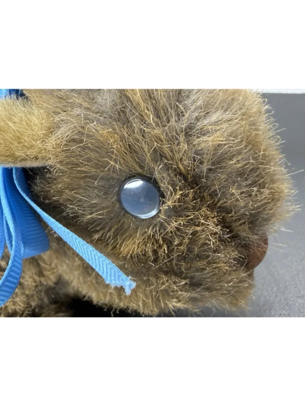 Vintage Handmade Australian Wombat Realistic Fur Plush Animal 10 Inch Brown